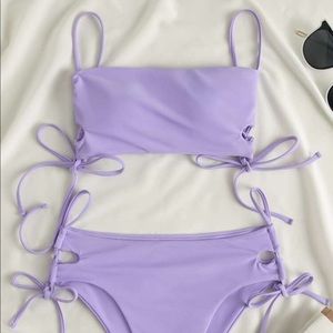 Purple bikini